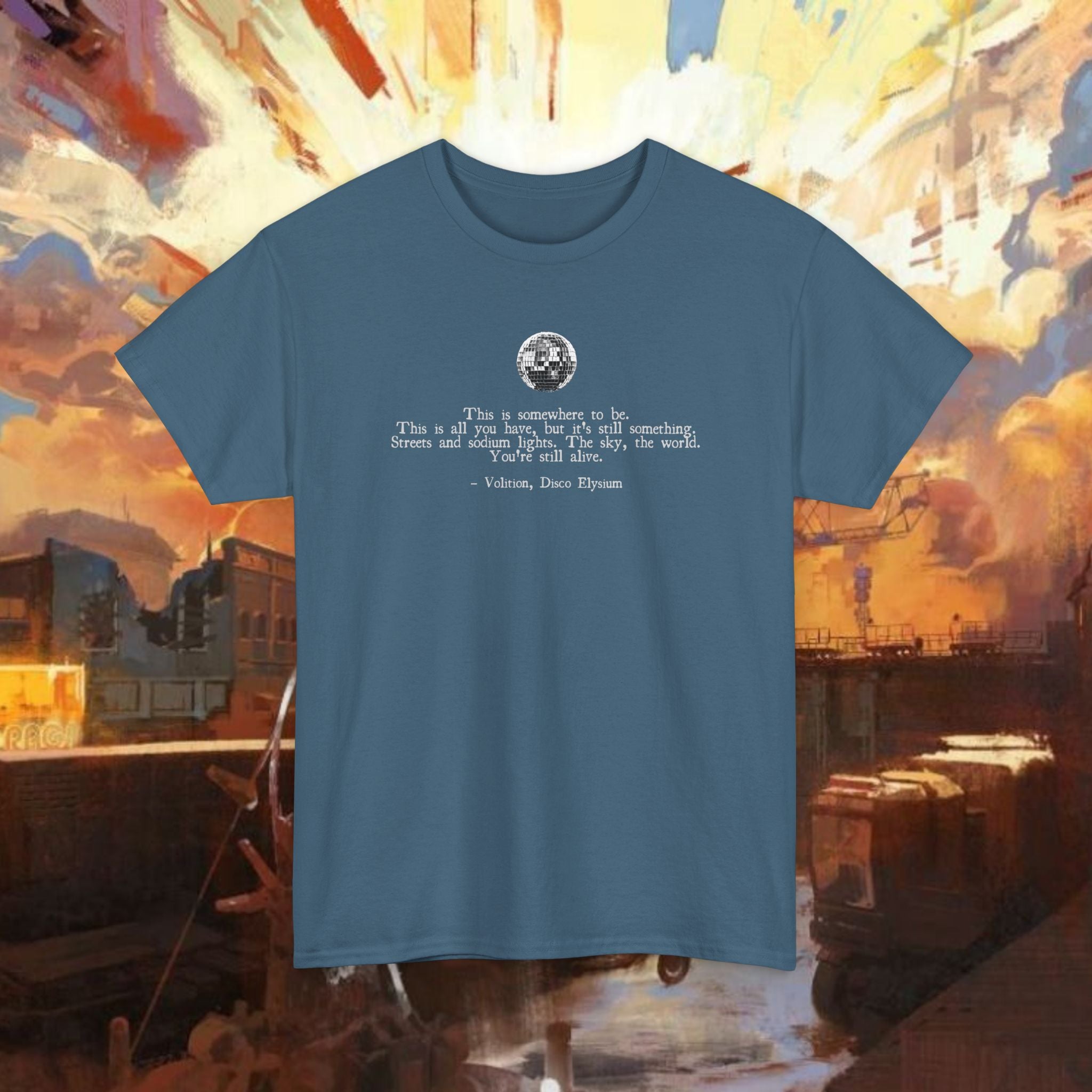 Disco Volition Quote Shirt
