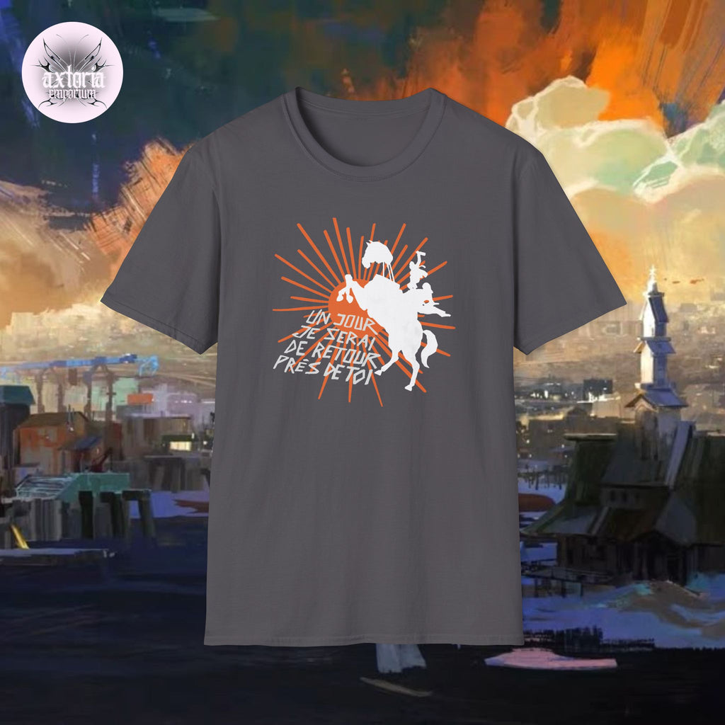 Un Jour Je Serai De Retour Prés De Toi Disco Shirt