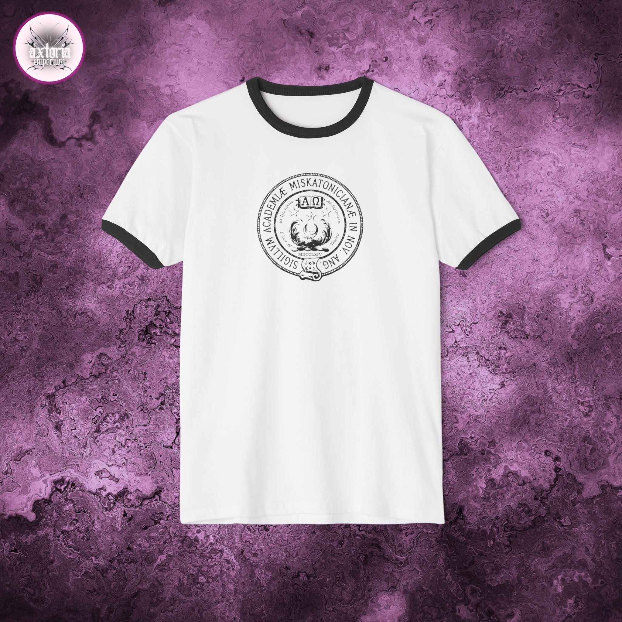 Miskatonic University Ringer Tee