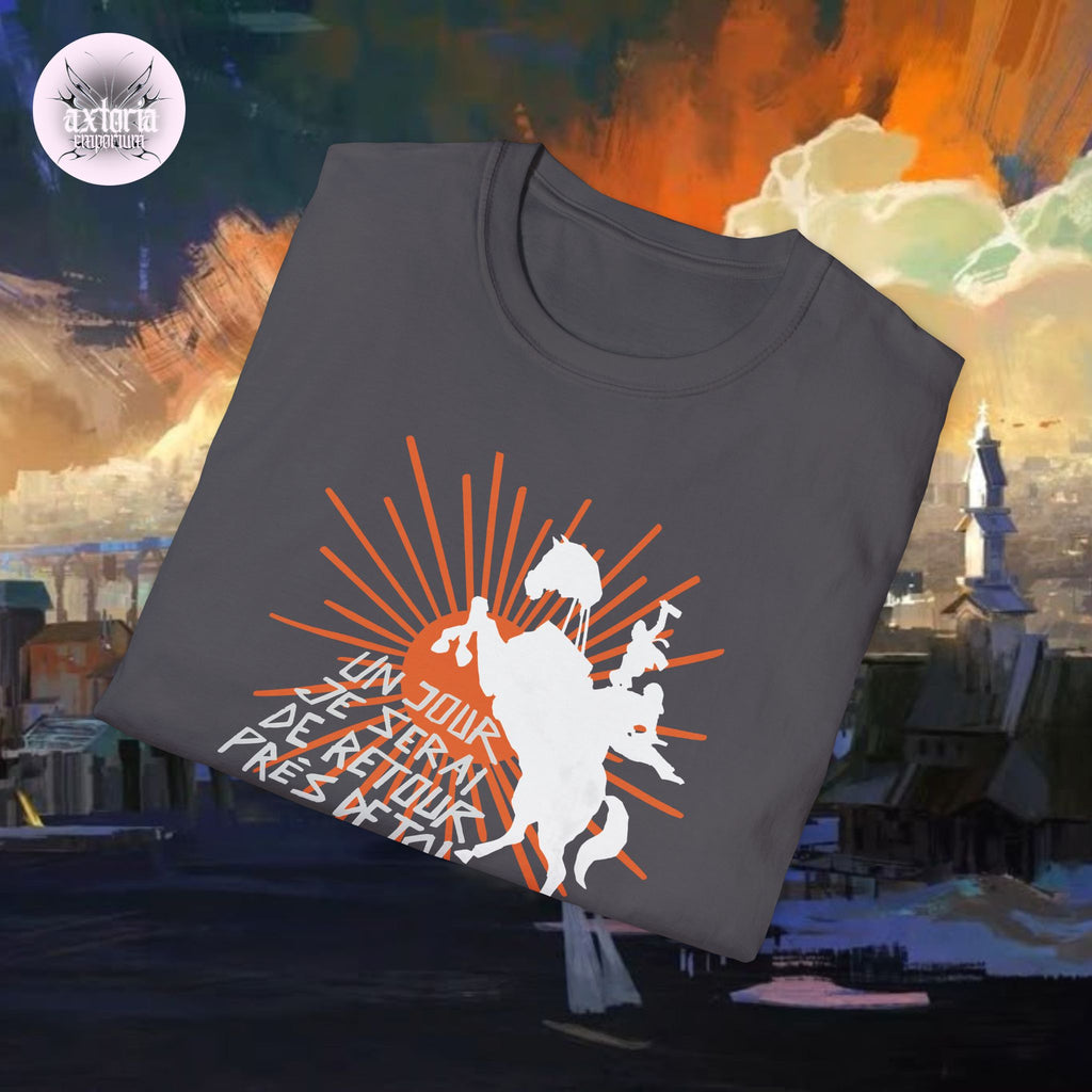 Un Jour Je Serai De Retour Prés De Toi Disco Shirt