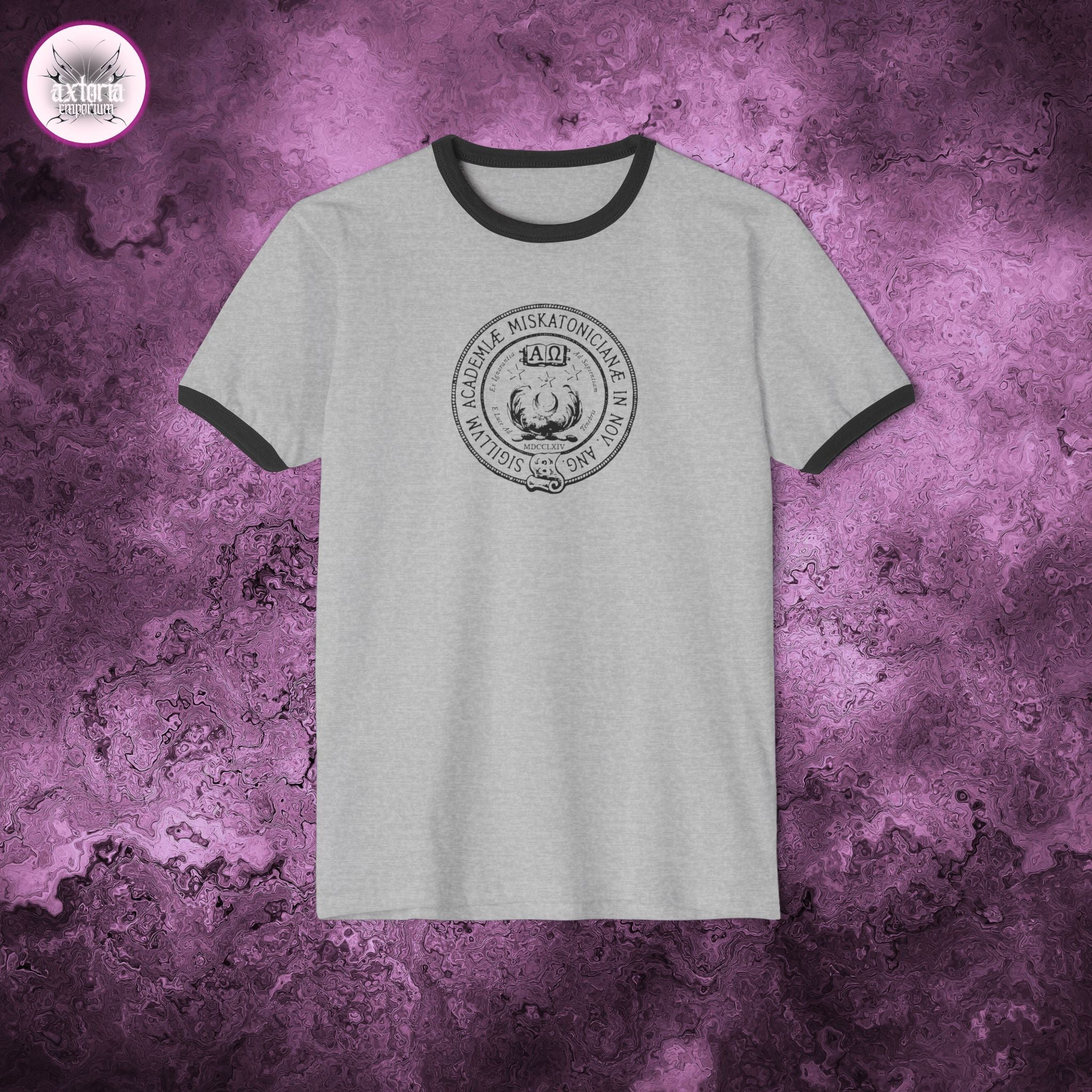 Miskatonic University Ringer Tee