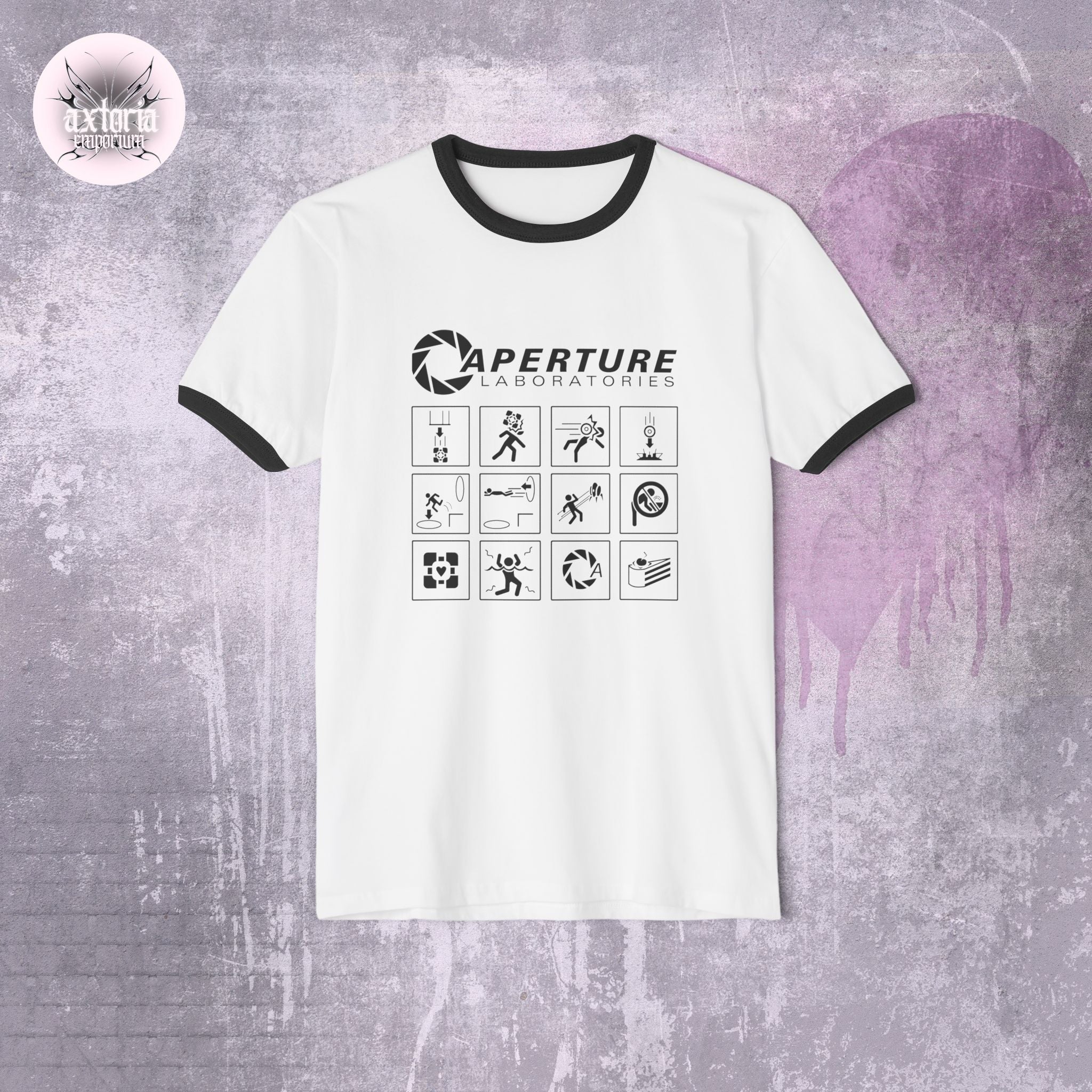 Aperture Science Labs Ringer Tee