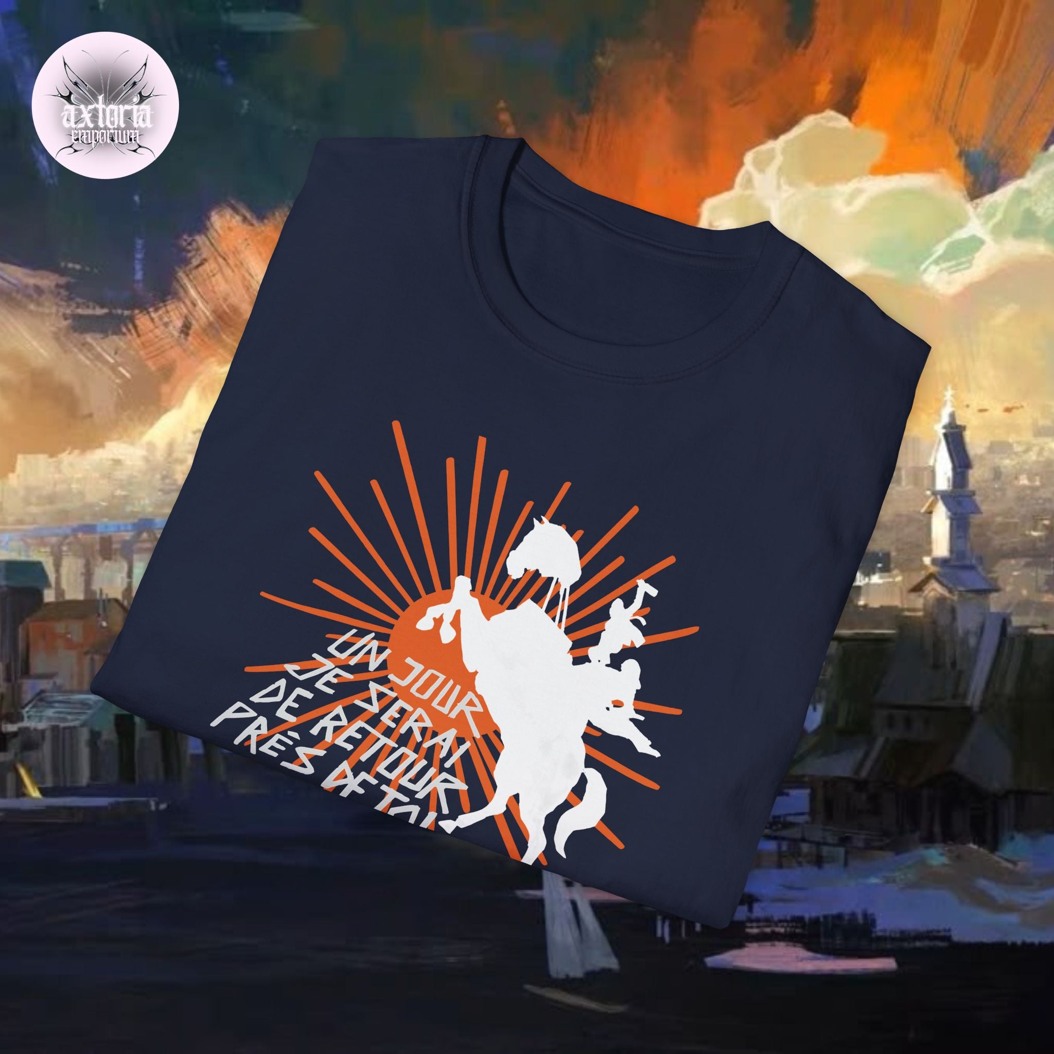 Un Jour Je Serai De Retour Prés De Toi Disco Shirt