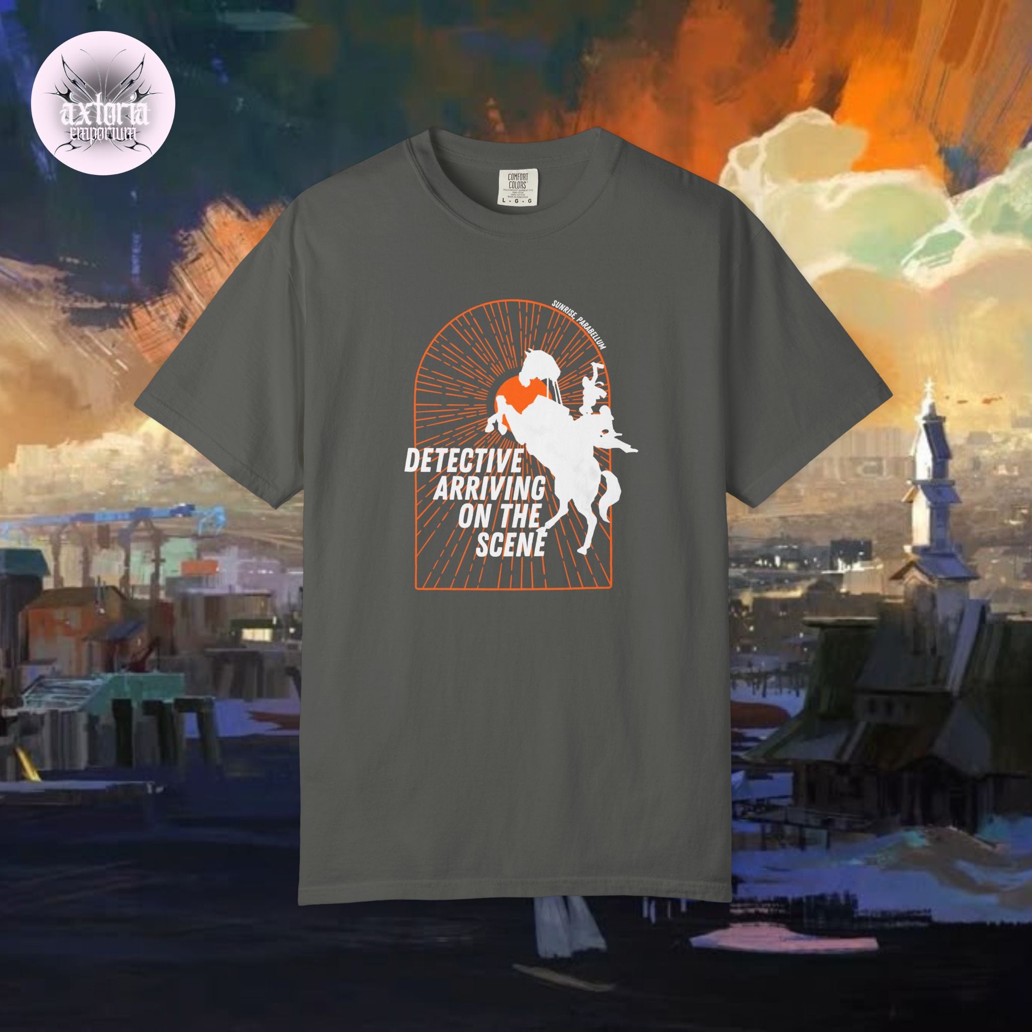 Detective Arriving On The Scene Elysium Shirt