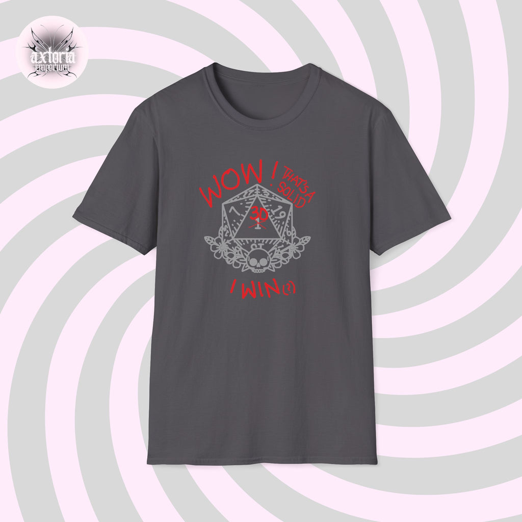 DnD Critical Failure Shirt for that one asshat who constantly tests the DM