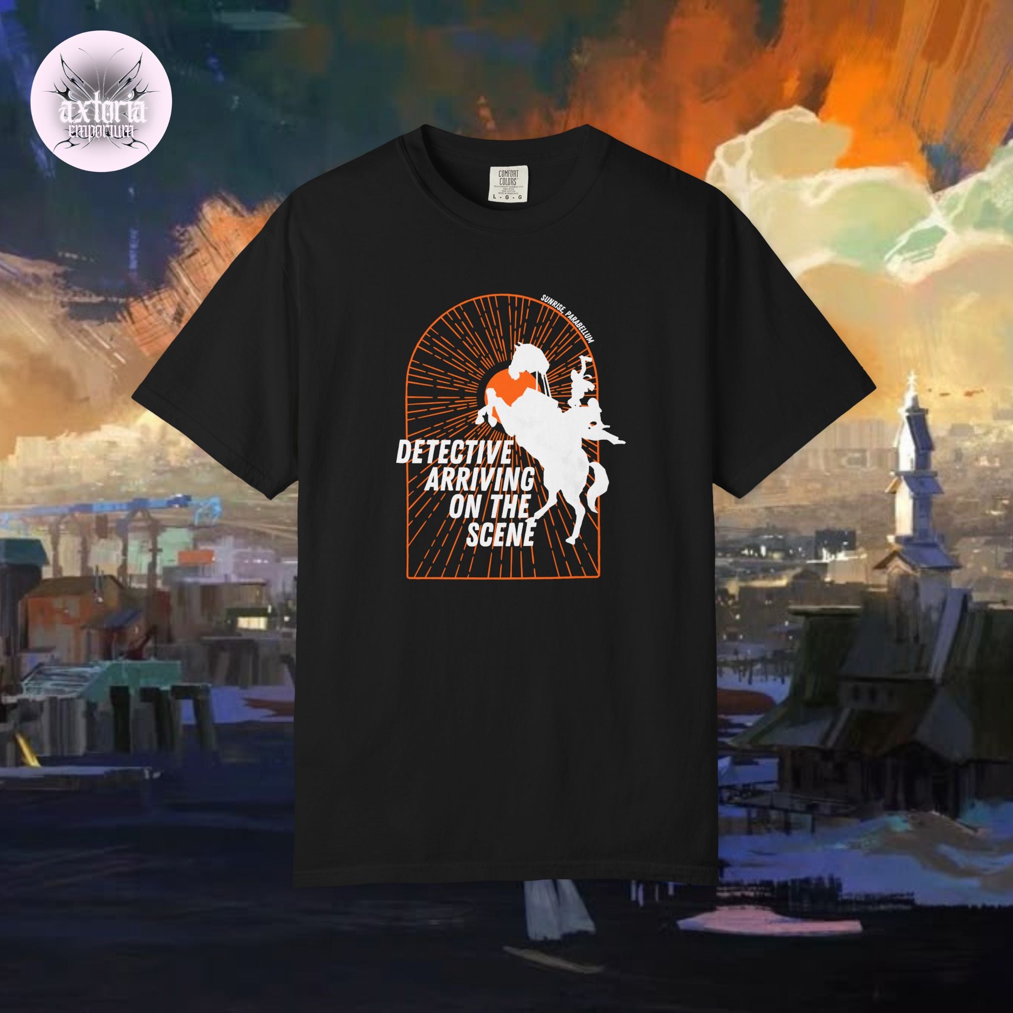 Detective Arriving On The Scene Elysium Shirt