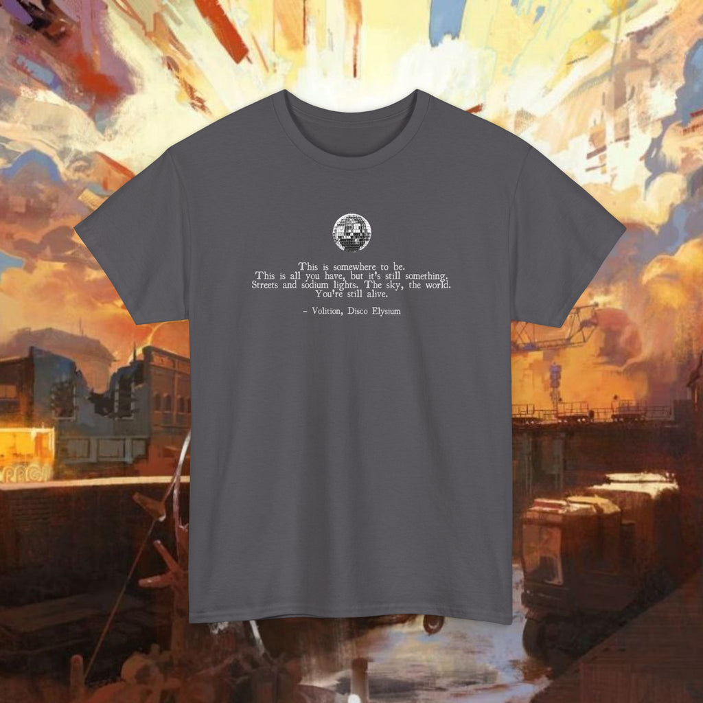 Disco Volition Quote Shirt