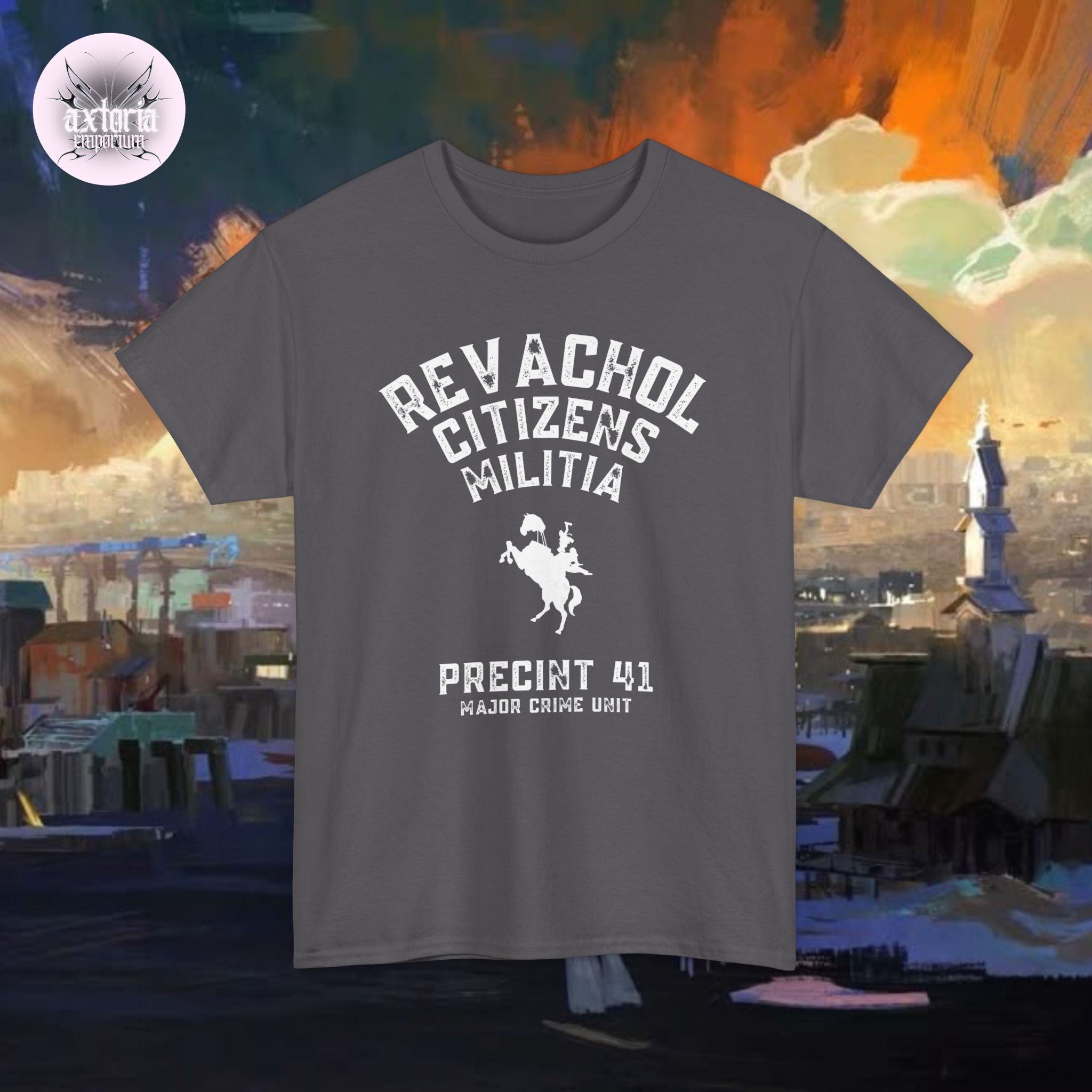 Disco Revachol Citizens Militia RCM Shirt