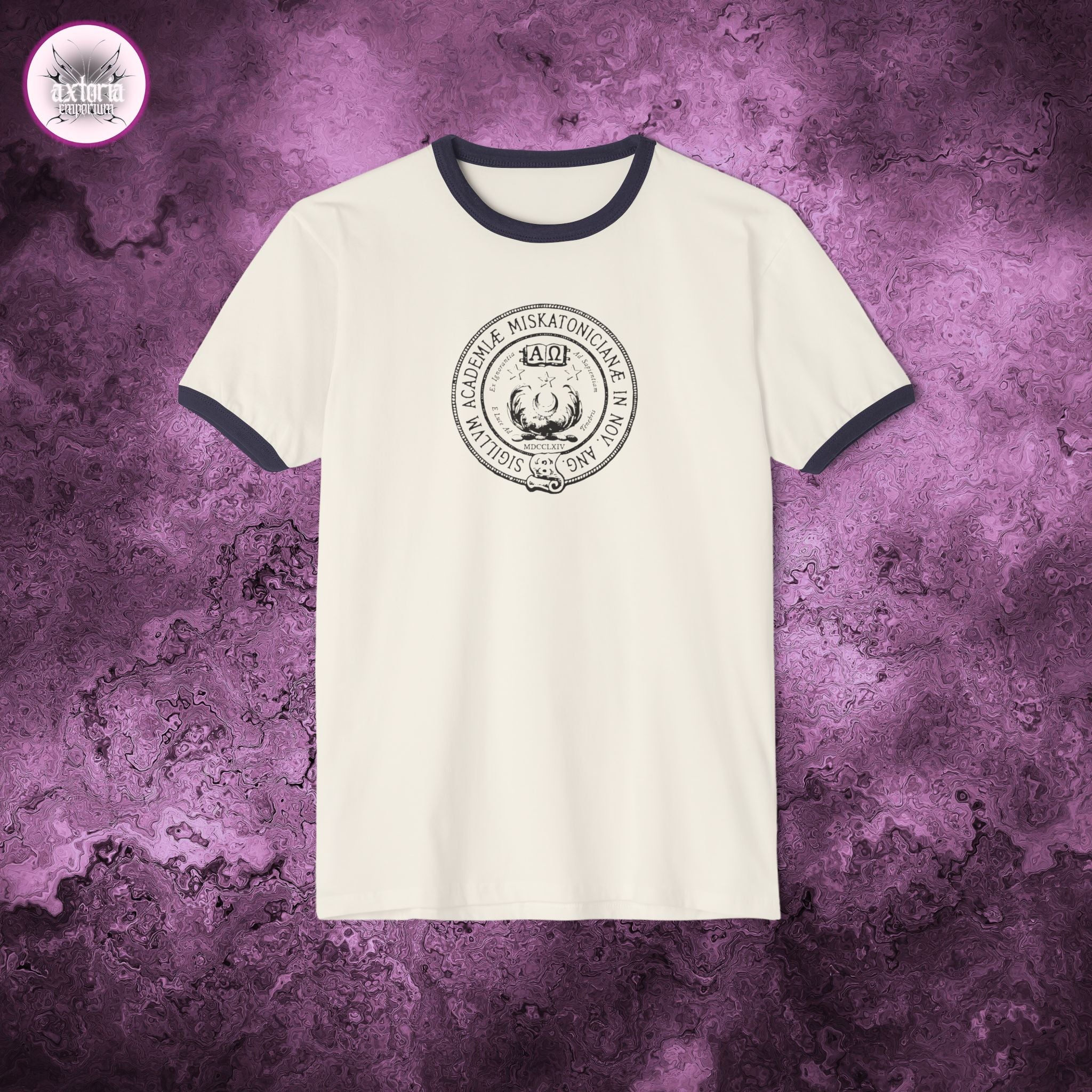 Miskatonic University Ringer Tee