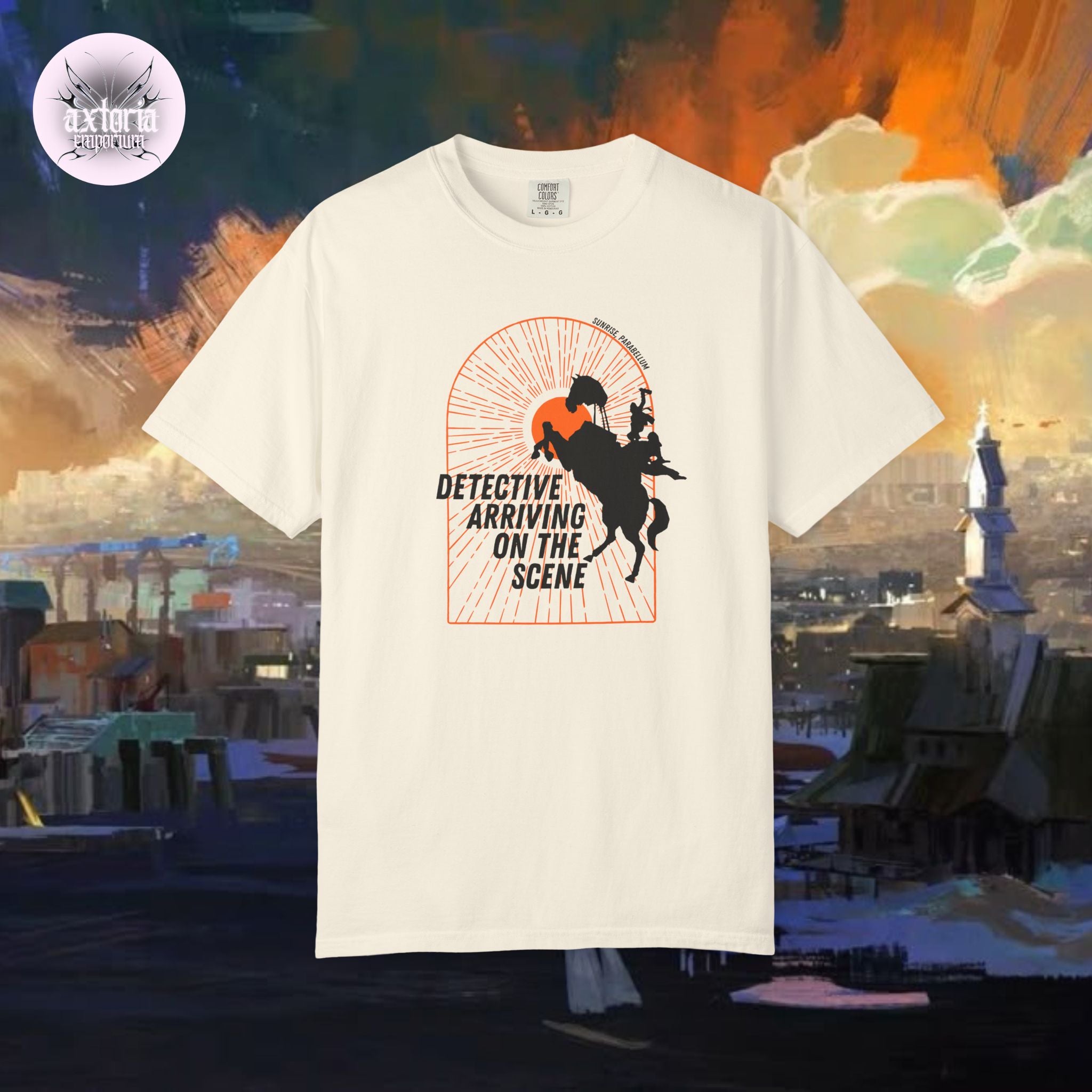 Detective Arriving On The Scene Elysium Shirt