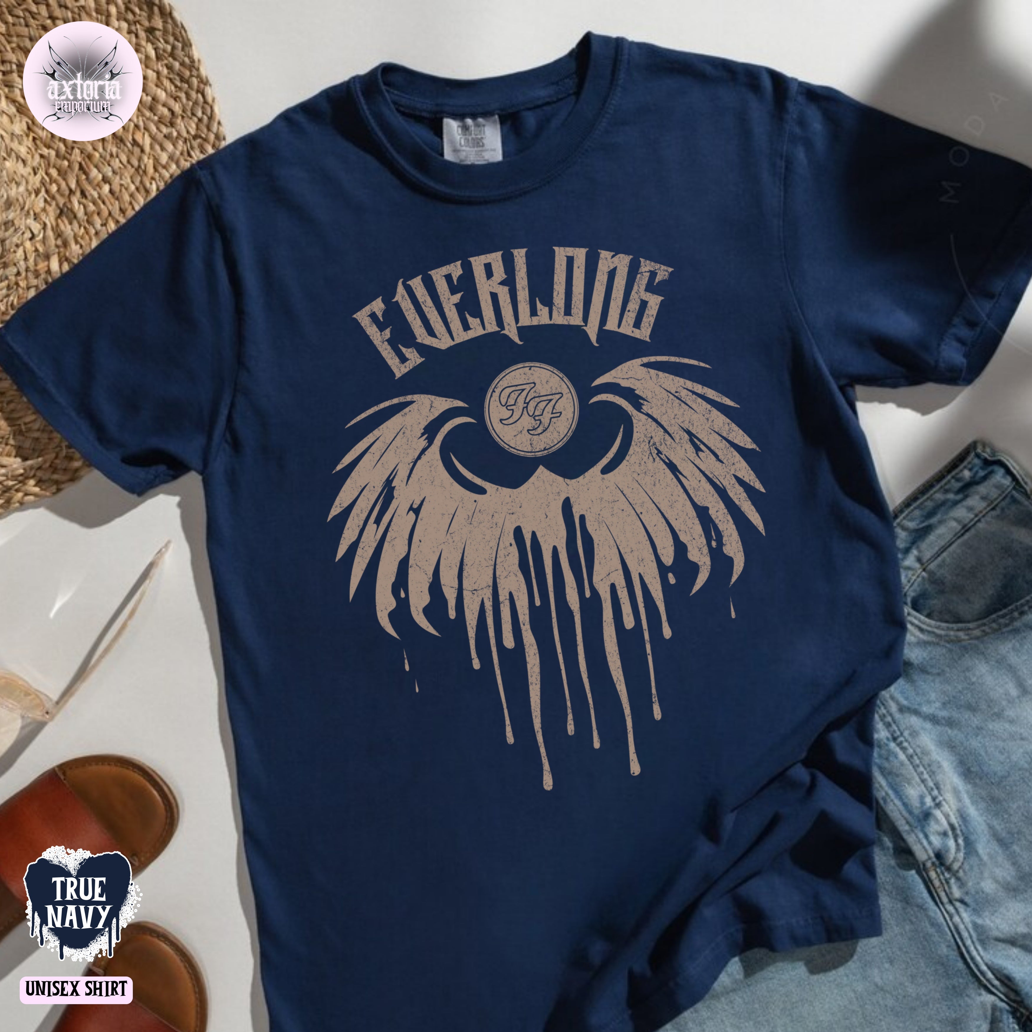 Everlong Vintage Rock Band Shirt