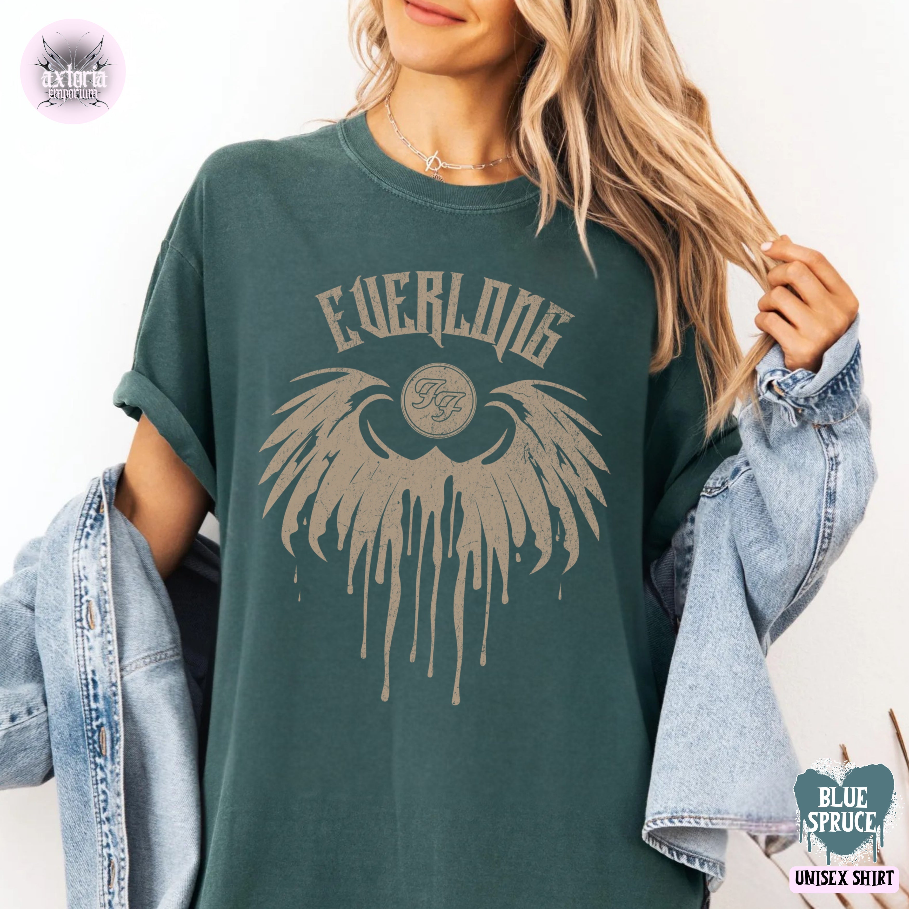 Everlong Vintage Rock Band Shirt