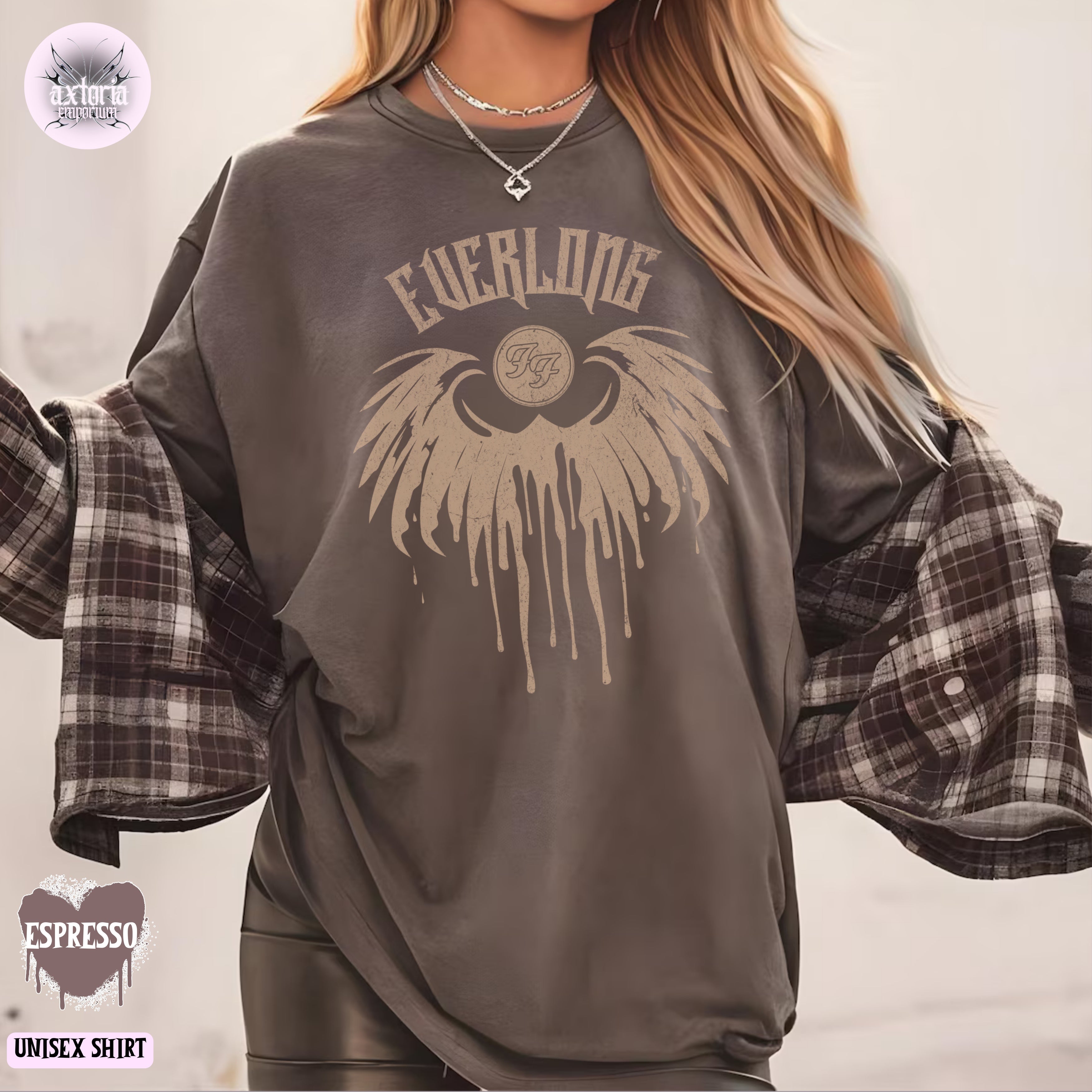 Everlong Vintage Rock Band Shirt