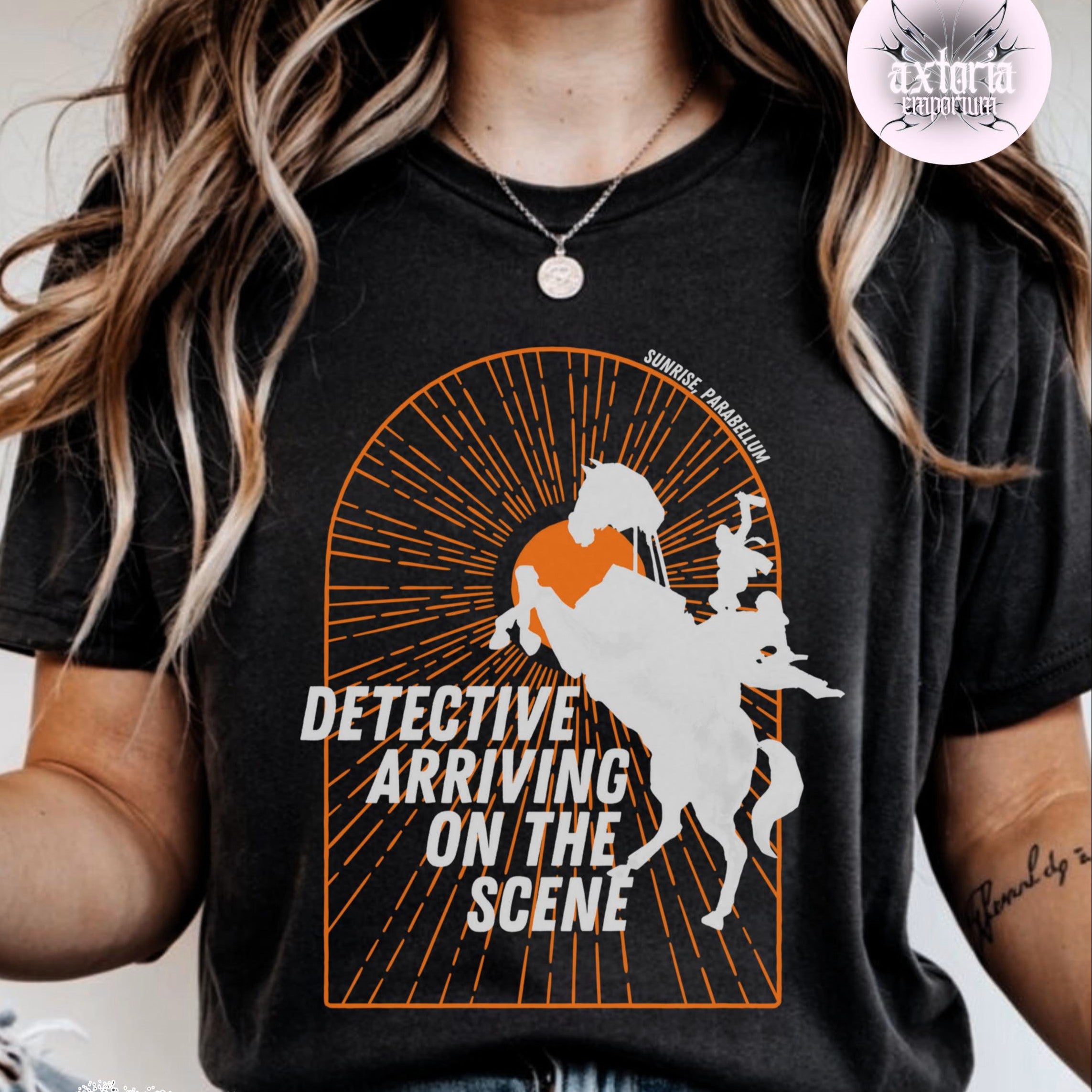 Detective Arriving On The Scene Elysium Shirt