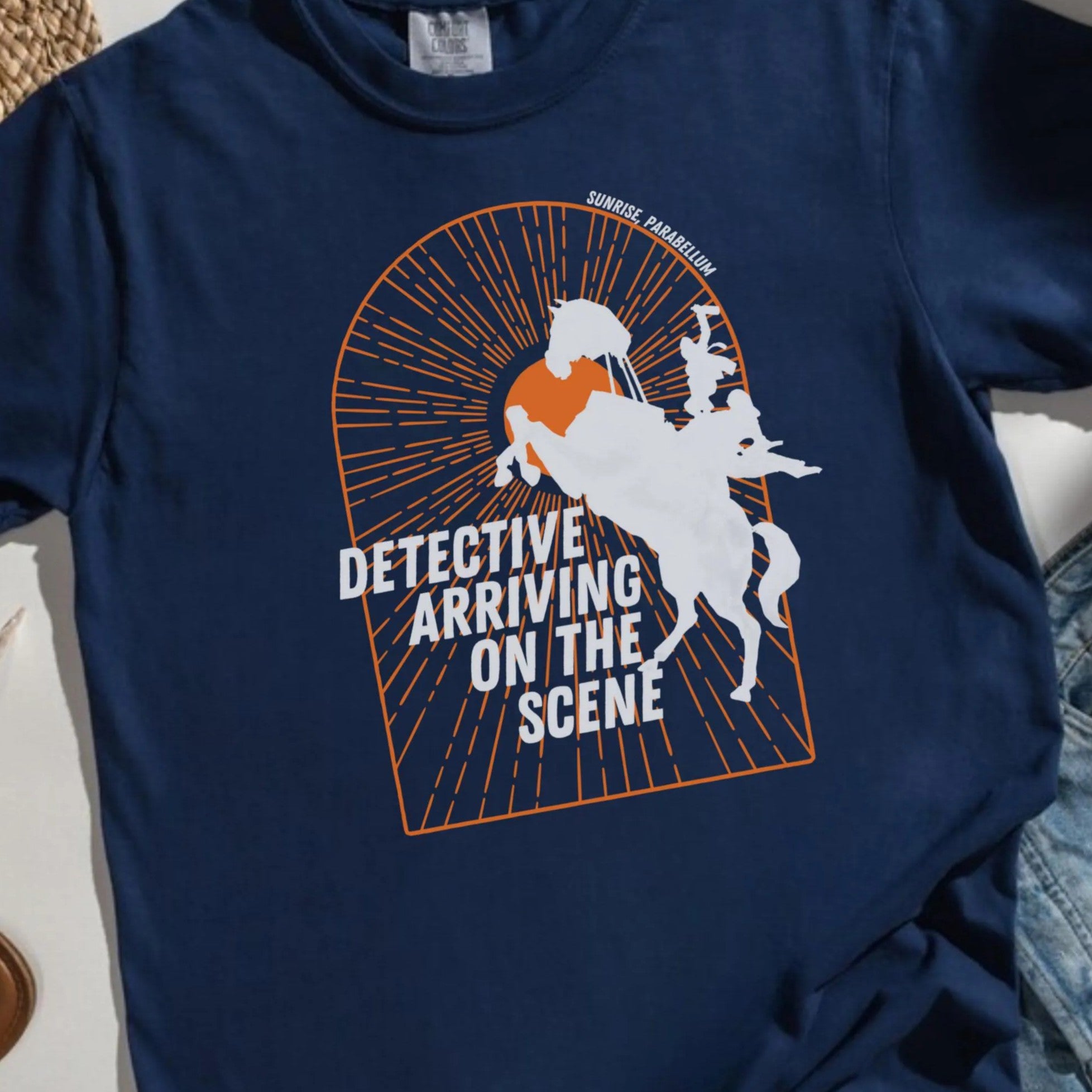Detective Arriving On The Scene Elysium Shirt