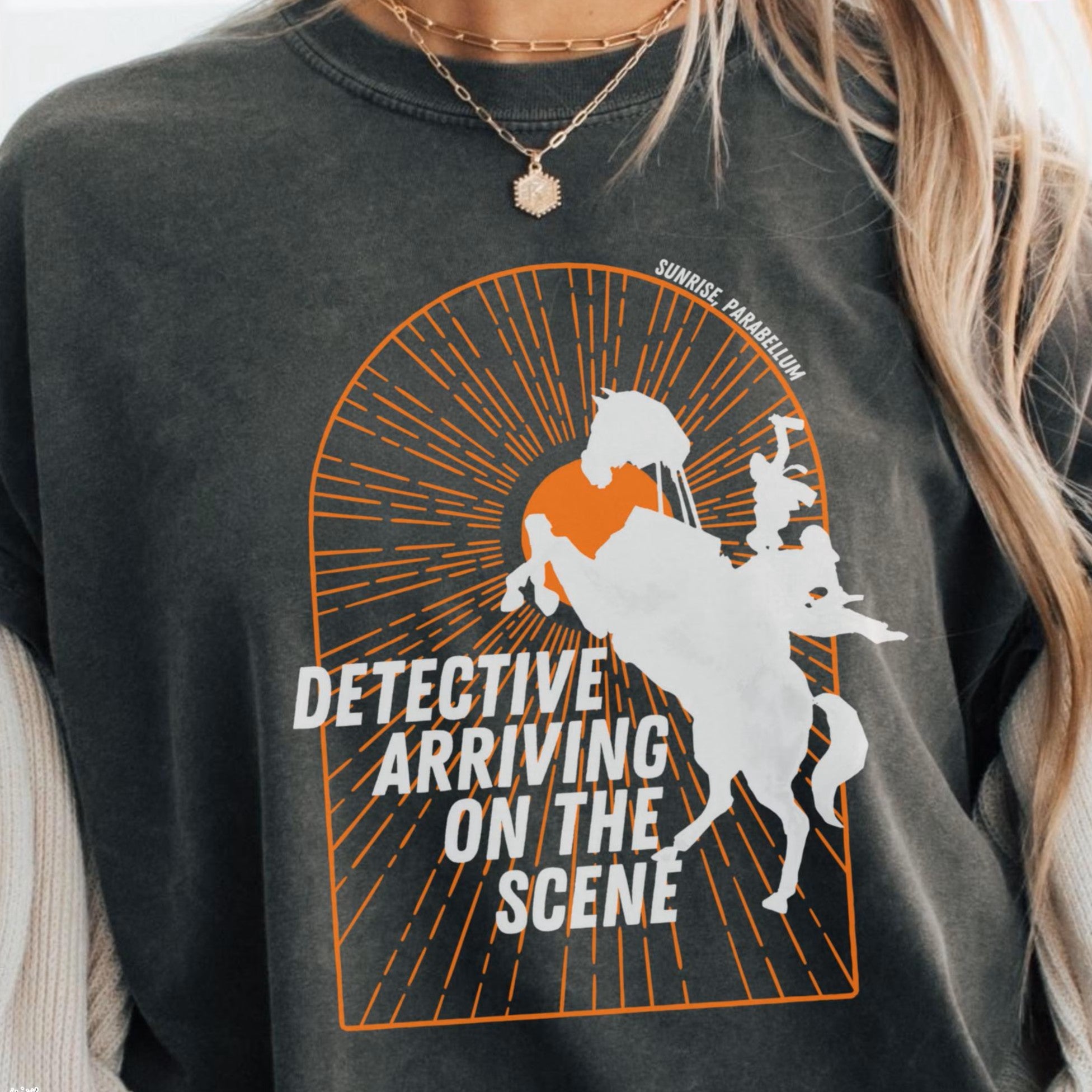 Detective Arriving On The Scene Elysium Shirt