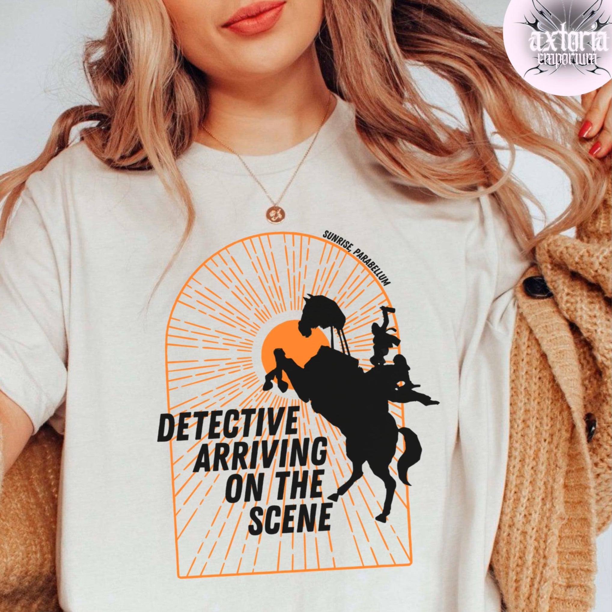 Detective Arriving On The Scene Elysium Shirt