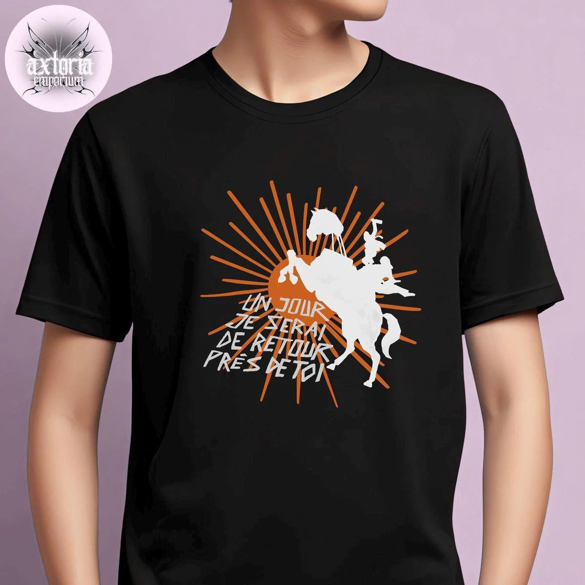 Un Jour Je Serai De Retour Prés De Toi Disco Shirt