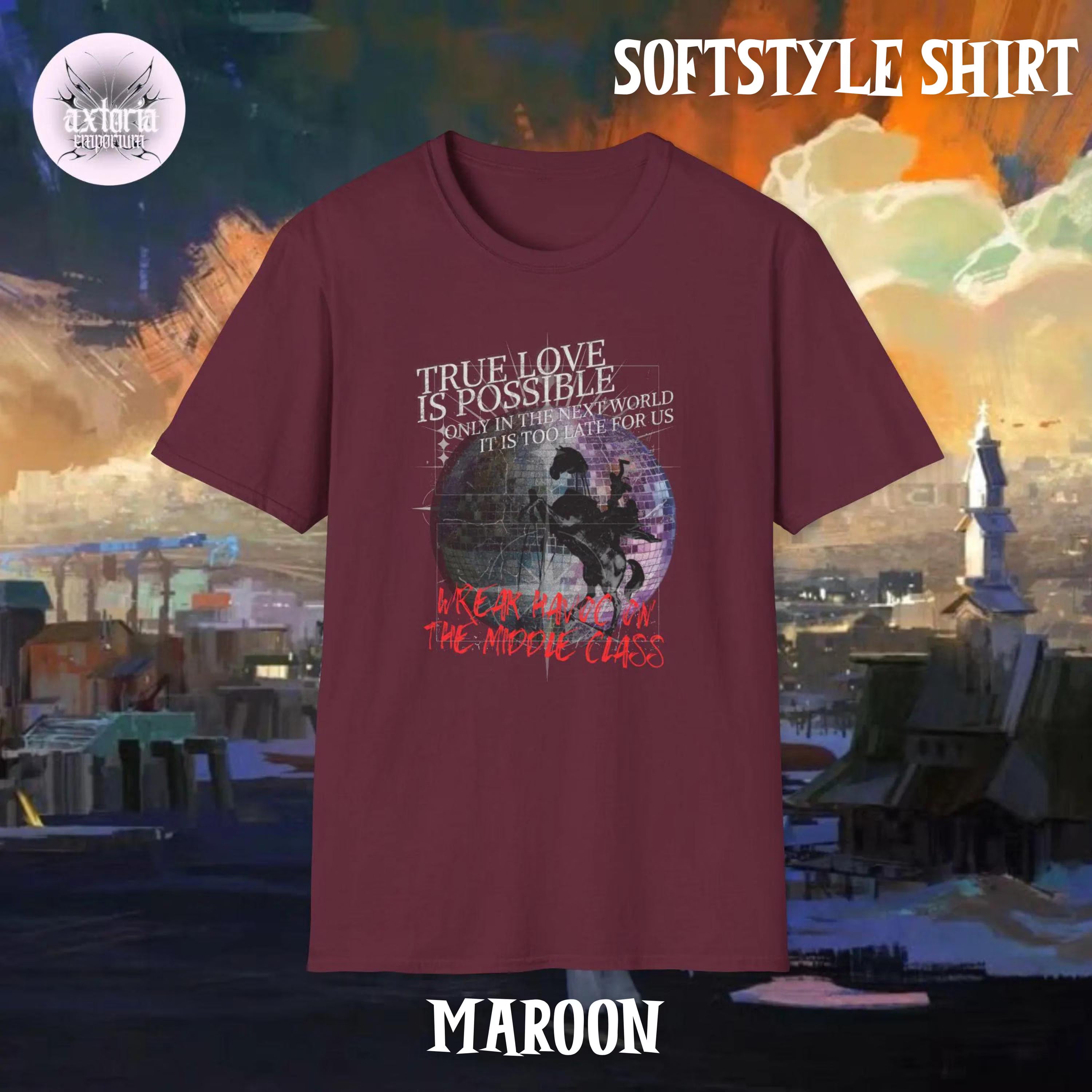 Disco New World Mural Shirt