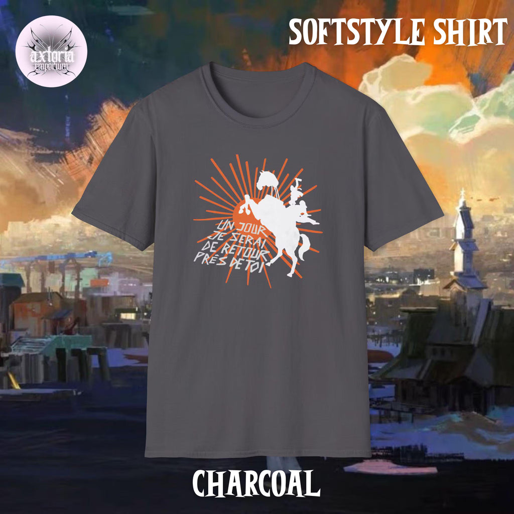 Un Jour Je Serai De Retour Prés De Toi Disco Shirt