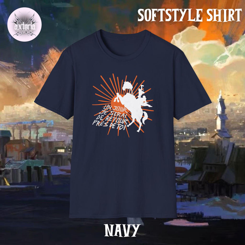 Un Jour Je Serai De Retour Prés De Toi Disco Shirt