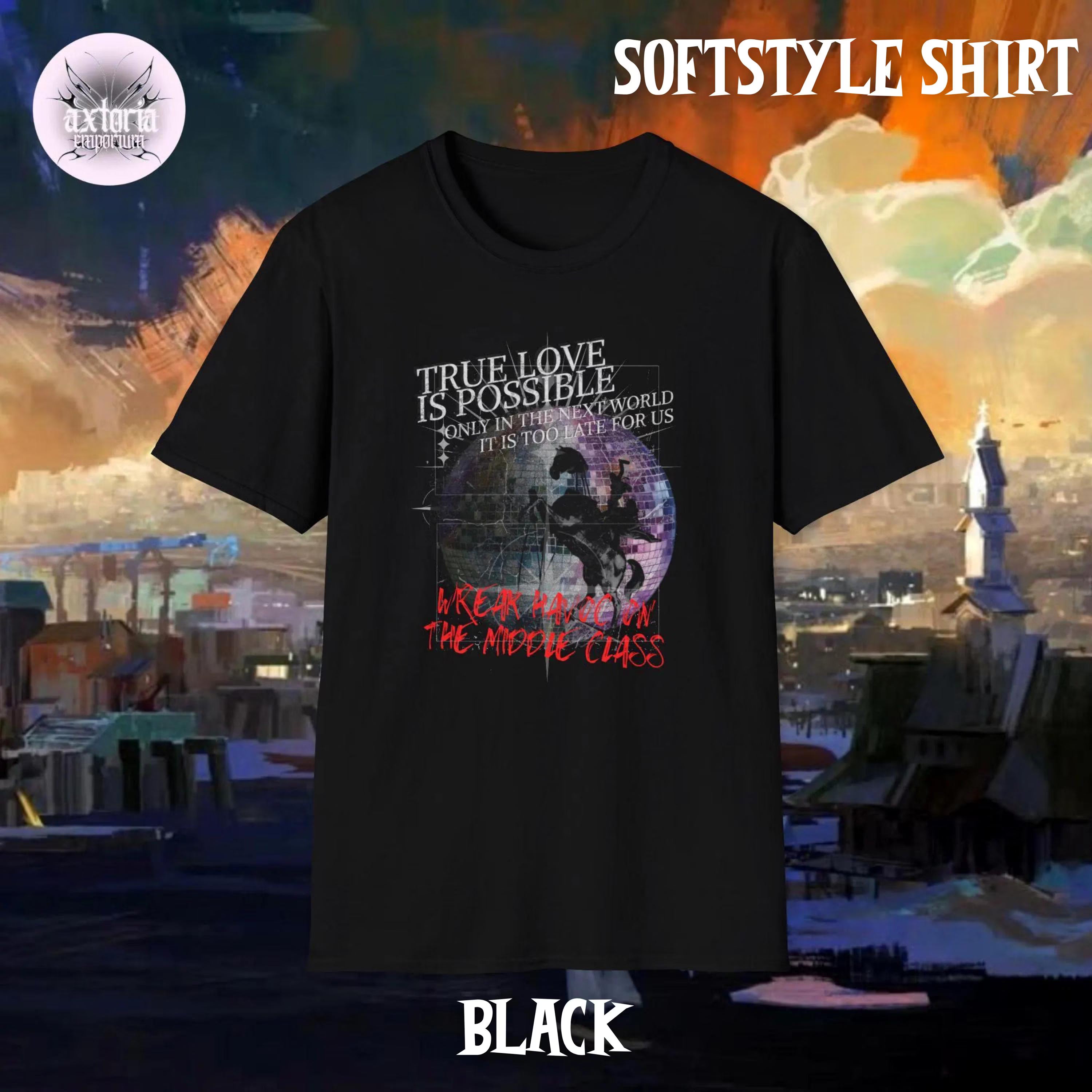 Disco New World Mural Shirt