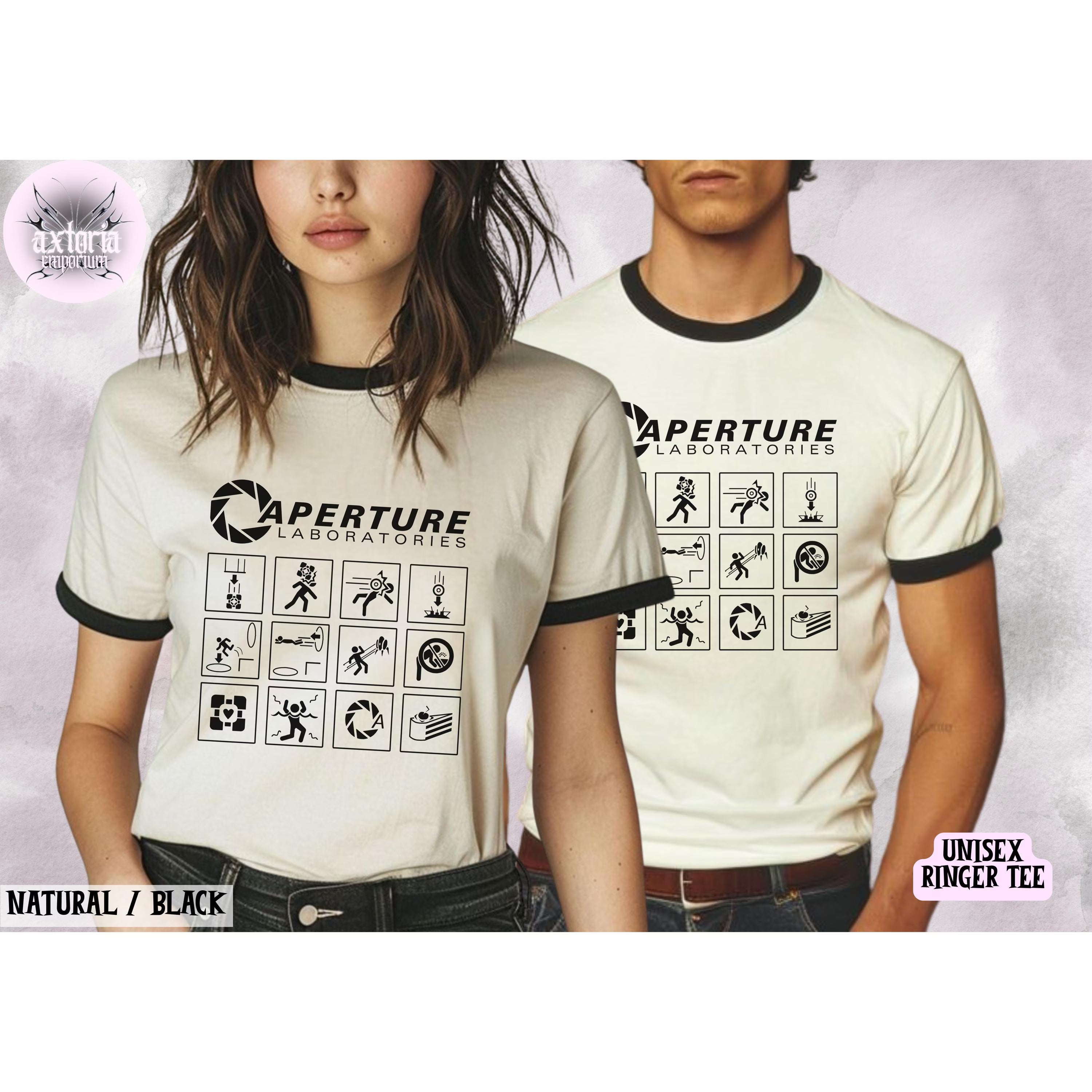 Aperture Science Labs Ringer Tee